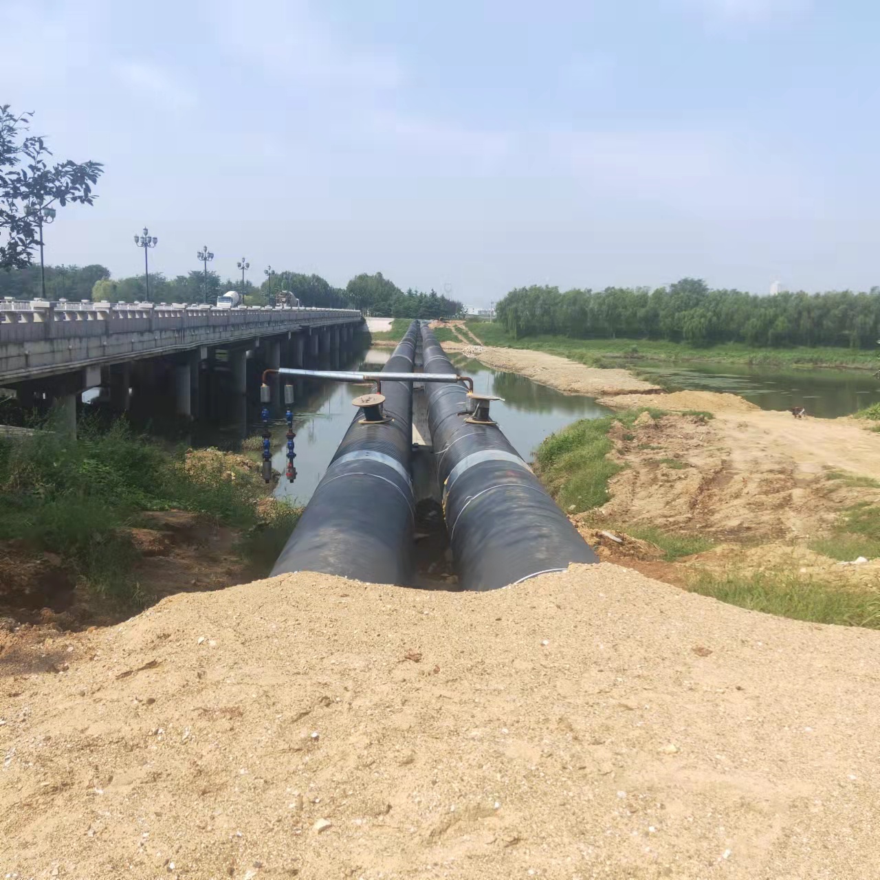 蛟河管道长距离内部清洗输油管道清洗